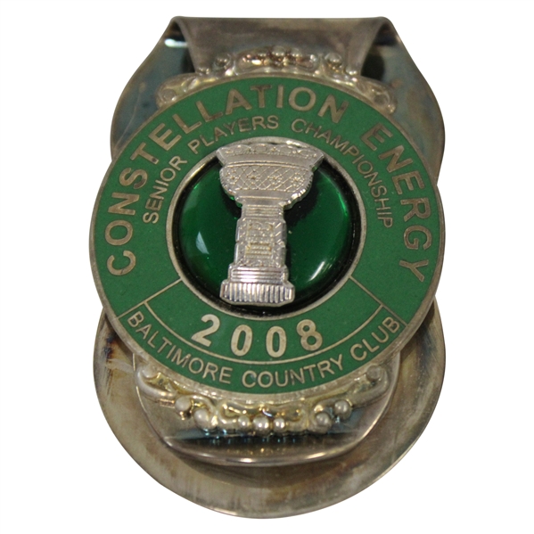 Brad Bryant’s 2008 Constellation Energy Senior Players Championship at Baltimore CC Contestant Badge