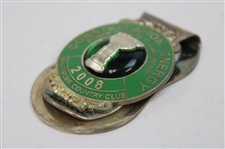Brad Bryant’s 2008 Constellation Energy Senior Players Championship at Baltimore CC Contestant Badge