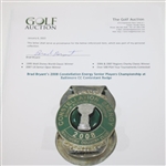 Brad Bryant’s 2008 Constellation Energy Senior Players Championship at Baltimore CC Contestant Badge