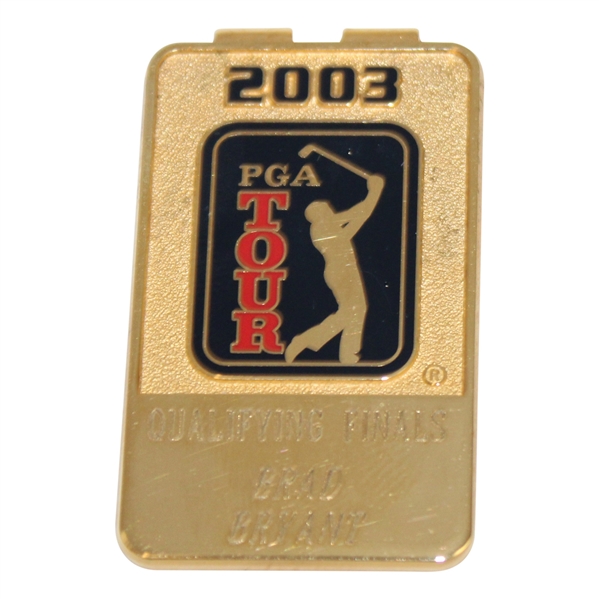 Brad Bryants 2003 PGA Tour Qualifying Finals Money Clip