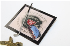 Various Brad Bryant Contestant Badges, Divot Tools, Clips, Pins & more