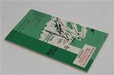 Fuzzy Zoeller Signed 1979 Masters Tournament Spectator Guide JSA ALOA