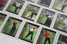 Twenty Five (25) Upper Deck Tiger Woods - 'Tiger Tales' Golf Cards