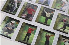 Twenty Five (25) Upper Deck Tiger Woods - 'Tiger Tales' Golf Cards