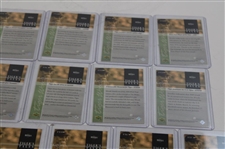 Twenty Five (25) Upper Deck Tiger Woods - 'Tiger Tales' Golf Cards