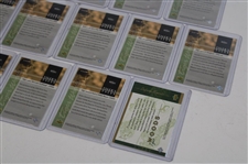 Twenty Five (25) Upper Deck Tiger Woods - 'Tiger Tales' Golf Cards