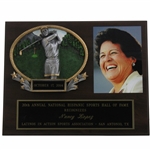 Nancy Lopezs 2014 20th Annual National Hispanic Sports Hall Of Fame Plaque