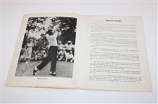 Arnold Palmer Signed 1960 Birmingham Country Club Exhibition Program - To Wayne JSA ALOA