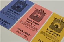 1981 PGA Championship at Atlanta Athletic Club Ticket Set