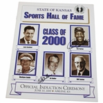 Carter, Buller & Smith Signed 2000 Kansas Sports HOF Program JSA ALOA