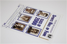 Carter, Buller & Smith Signed 2000 Kansas Sports HOF Program JSA ALOA