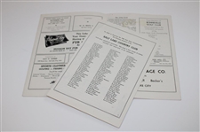 1946 Utah Golf Association 21st Open Championship Program