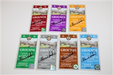 Shaun Micheel Signed 2003 PGA Championship at Oak Hill Country Club Ticket Set JSA ALOA