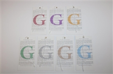 Shaun Micheel Signed 2003 PGA Championship at Oak Hill Country Club Ticket Set JSA ALOA