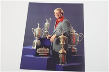 Eight (8) Jack Nicklaus & others Photos - Trophies, Farewell, Ltd Ed, Press, Wire & other