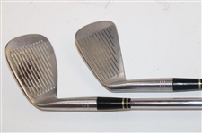 Cathy Gerring's PowerBilt/ 'C Kratzert' 4 & 10 Irons - 1990 Solheim Cup Golfer