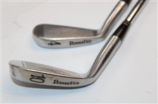 Cathy Gerring's PowerBilt/ 'C Kratzert' 4 & 10 Irons - 1990 Solheim Cup Golfer