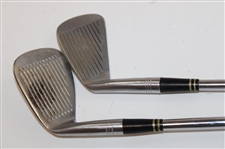 Cathy Gerring's PowerBilt/ 'C Kratzert' 4 & 10 Irons - 1990 Solheim Cup Golfer