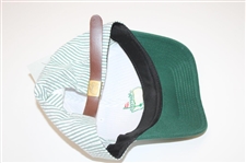 Masters Tournament Logo Green & White Striped Hat