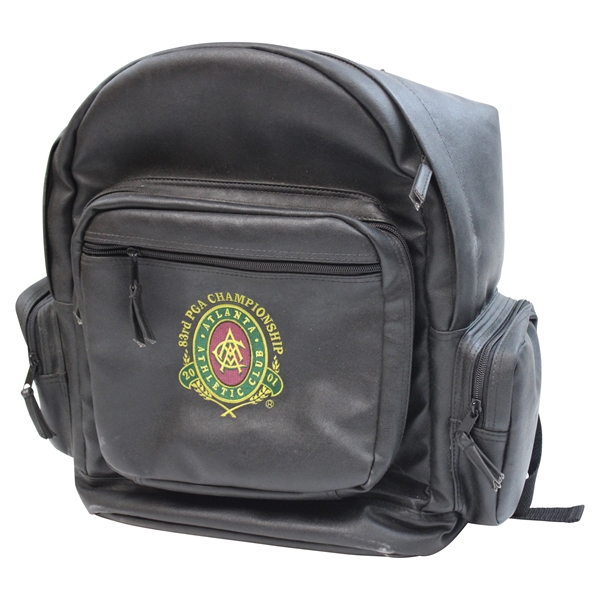 Atlanta Athletic Club 2001 PGA Championship Media Gift - Leather Backpack