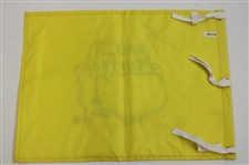 Mike Weir Signed 2003 Masters Tournament Embroidered Flag JSA ALOA