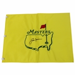 Jack Nicklaus Signed Undated Masters Tournament Embroidered Flag JSA ALOA