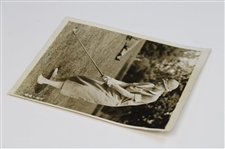 1925 Maureen Orcutt 'Seventeen Year Old Ladies Golf Champion' Early Photo