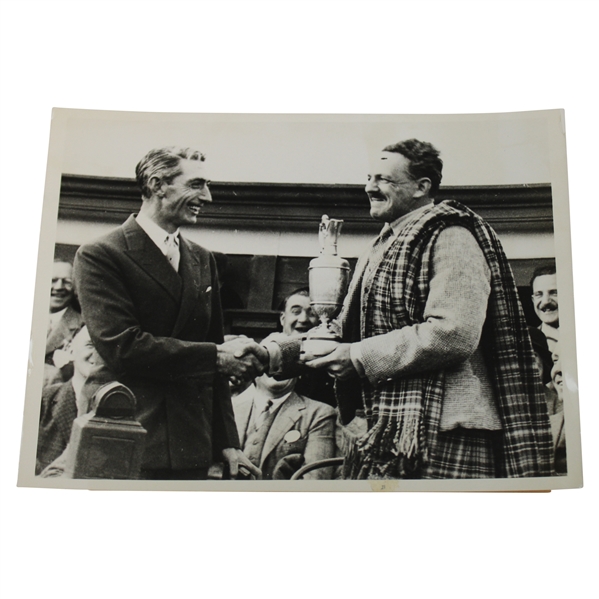 1931 Tommy Amour Famous British Golfer Wins the British Open at Carnoustie