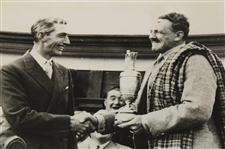 1931 Tommy Amour 'Famous British Golfer Wins the British Open at Carnoustie'