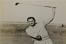 1960 Jimmy Nichols 'Famous One-Armed Golfer' Incredible Action Photo