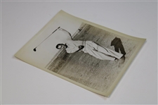 1960 Jimmy Nichols 'Famous One-Armed Golfer' Incredible Action Photo