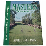 1965 April In Augusta 'Masters Week' Magazine