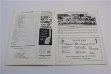 1965 April In Augusta 'Masters Week' Magazine