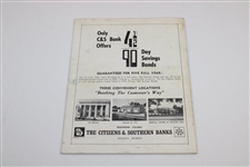 1965 April In Augusta 'Masters Week' Magazine