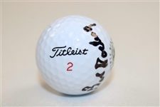 Bob Rosburg Signed Pebble Beach Golf Links Logo Golf Ball - Site of '61 Bing Crosby Win JSA ALOA