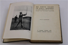 1921 Fifty Years of Golf My Memories Book by Kirkaldy 2nd Ed 