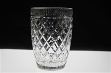 Mark Calcavecchia's 1990 Pebble Beach Pro-Am Waterford Glass Vase