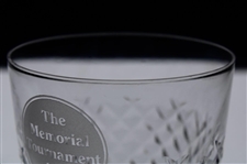 Mark Calcavecchia's 1987 Memorial Tournament Waterford Rocks Glass