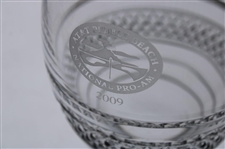 Mark Calcavecchia's Two (2) 2009 Pebble Beach Pro-Am Waterford Wine Glasses