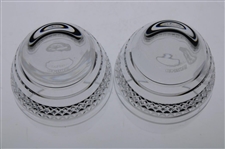 Mark Calcavecchia's Two (2) 2009 Pebble Beach Pro-Am Waterford Wine Glasses