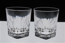 Mark Calcavecchia's Two (2) 2007 Memorial Tournament Waterford Shot Glasses