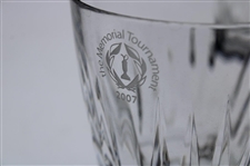 Mark Calcavecchia's Two (2) 2007 Memorial Tournament Waterford Shot Glasses