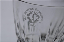 Mark Calcavecchia's Two (2) 2007 Memorial Tournament Waterford Shot Glasses