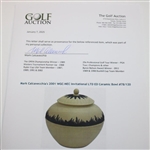 Mark Calcavecchia's 2001 WGC-NEC Invitational LTD ED Ceramic Bowl #78/120