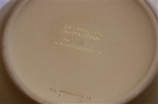 Mark Calcavecchia's 2001 WGC-NEC Invitational LTD ED Ceramic Bowl #78/120