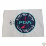 John Daly Signed 1991 PGA Championship at Crooked Stick Flag JSA ALO