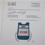 John Daly Signed Hoag Classic Caddy Bib - Daly Collection JSA ALOA