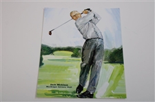 Eight (8) Jack Nicklaus Photos - Staff, Print, Art, Cartoon & other