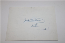 Ten (10) Jack Nicklaus Photos - Trophies, Action, Press, Wire & other