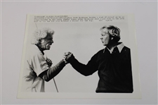 Ten (10) Jack Nicklaus Photos - Trophies, Action, Press, Wire & other